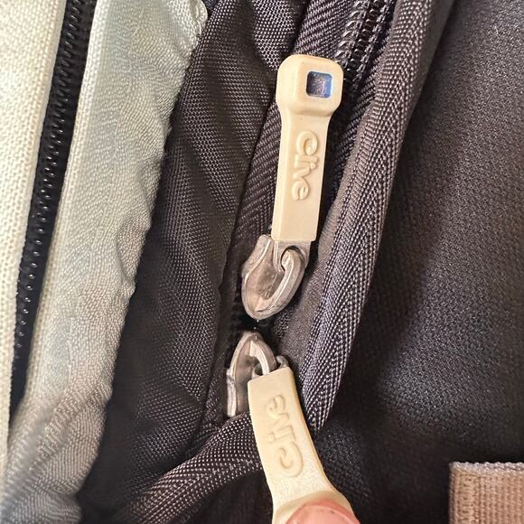 Clive Skateboard Backpack Zipper Buckles Straps Light Blue‎ Multipocket - Picture 5 of 15